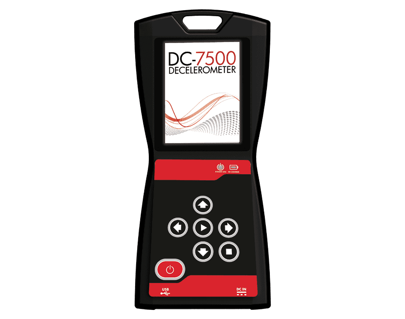 DC-7500 جهاز قياس كفاءة الفرامل (ديسلروميتر) مستقل بتقنية البلوتوث