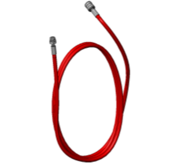 14123560005600 RED HOSE 3,5M 90+D (1/4 SAE-M14)