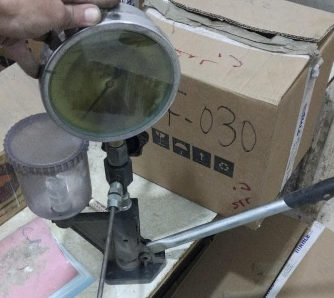 جهاز اختبار وضبط رشاشات الديزل (بوب تيستر) حتى 600 بار – AG Precision