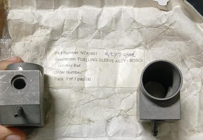 FUEL SLEEVE ASSY - BOSCH NTA5401