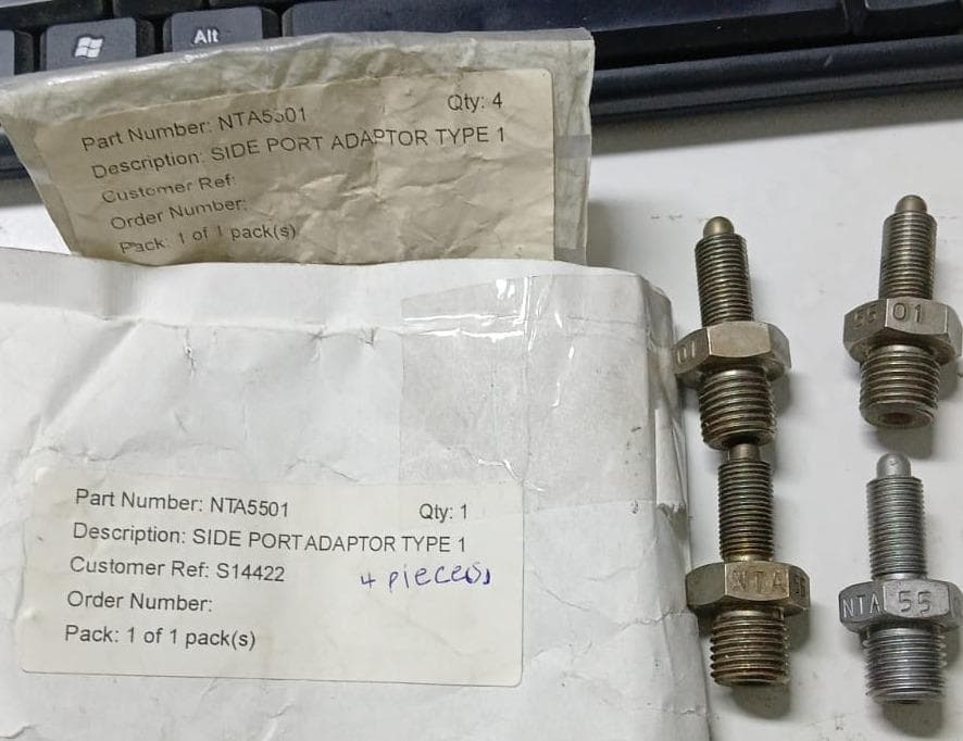 Side port adaptor type 1 NTA5501