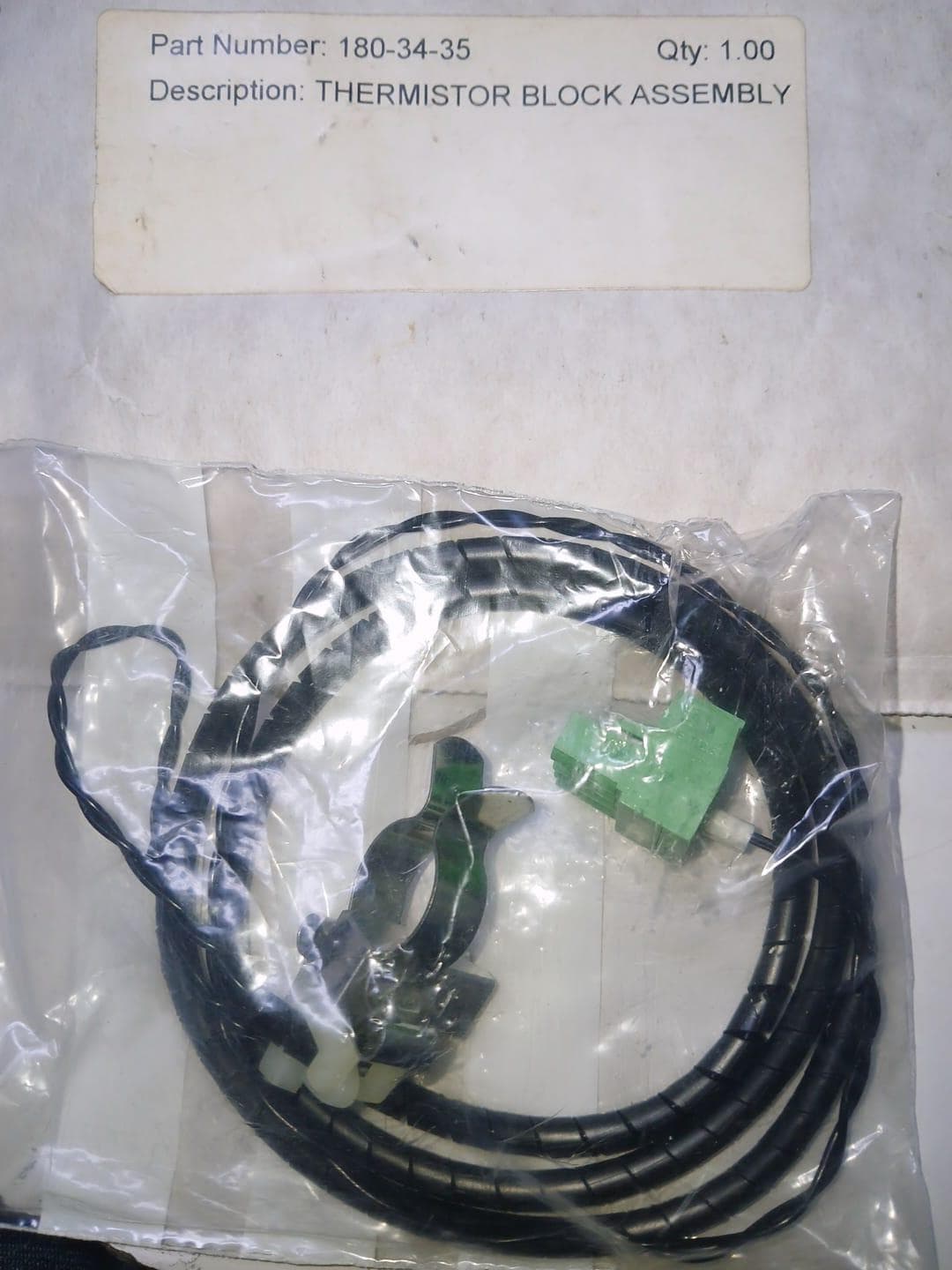 THERMISTOR BLOCK ASSEMBLY 180-34-35