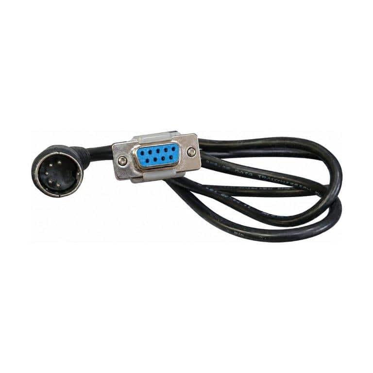 كابل اتصال ونقل بيانات مخصص (DB9 Female to 5-Pin Mini-DIN / Circular Cable)