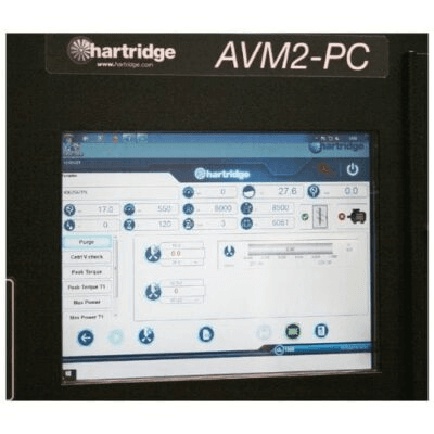 magmahTouch Automated EUI / EUP Test Screen on AVM2-PC