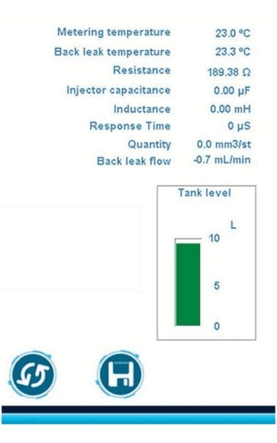 Sabre CRi — Tank Level & Electrical Diagnostics